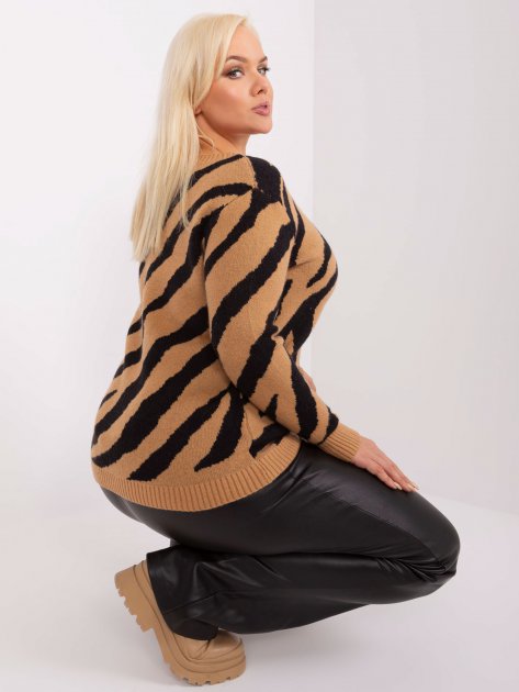 Sweter-PM-SW-PM785.23X-camelowy