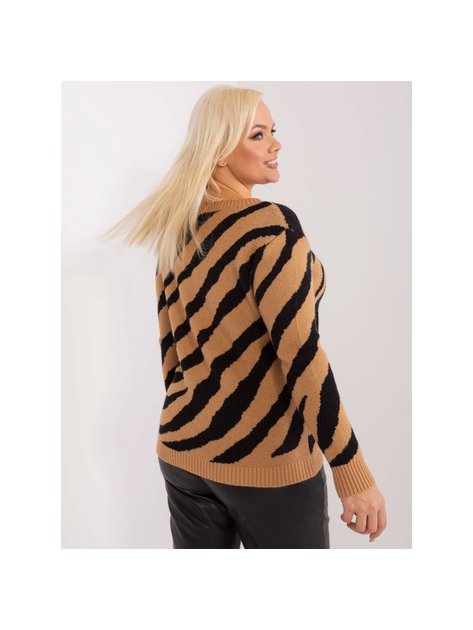 Sweter-PM-SW-PM785.23X-camelowy