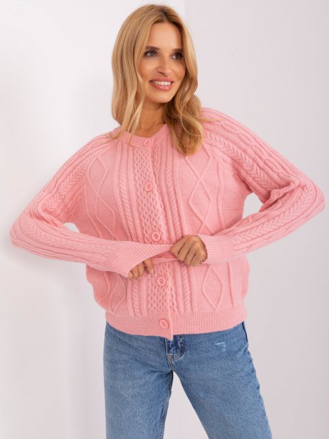 Sweter-AT-SW-2346-2.99P-jasny różowy