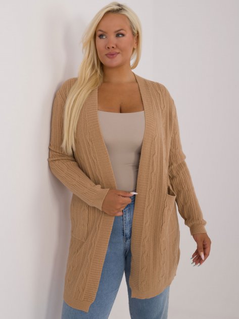 Sweter-PM-SW-PM-3727.93-camelowy