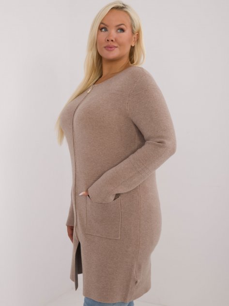 Sweter-PM-SW-PM793.01-ciemny bezowy