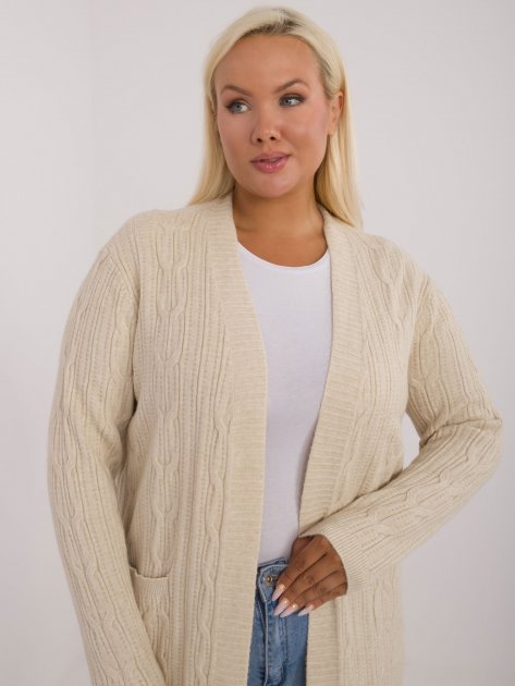 Sweter-PM-SW-PM-3727.93-jasny beżowy