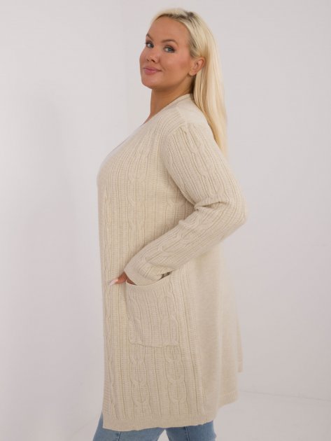 Sweter-PM-SW-PM-3727.93-jasny beżowy