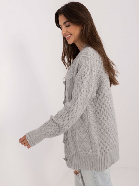 Sweter-AT-SW-23525.21-szary