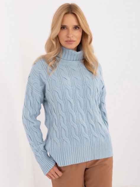 Sweter-AT-SW-23445.00-jasny niebieski