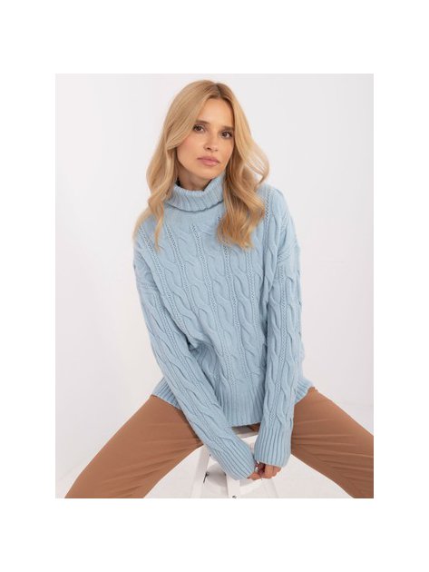 Sweter-AT-SW-23445.00-jasny niebieski