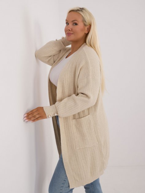 Sweter-PM-SW-PM-3726.99-jasny beżowy