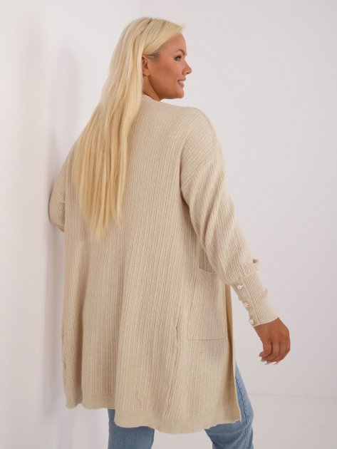 Sweter-PM-SW-PM-3726.99-jasny beżowy