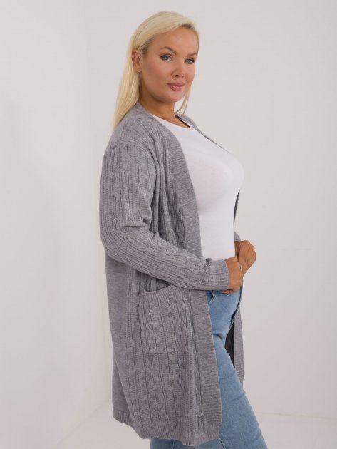 Sweter-PM-SW-PM-3727.93-szary