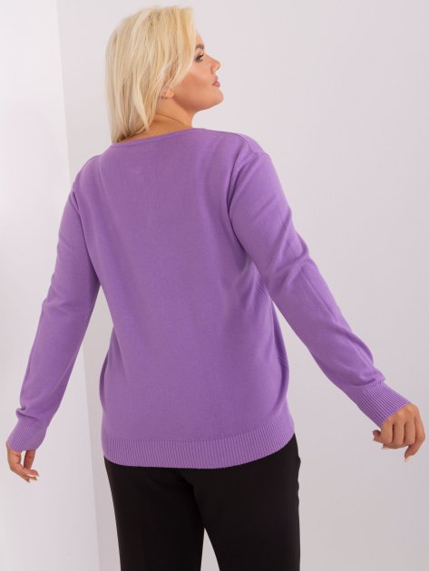 Sweter-PM-SW-PM-3897.06P-fioletowy