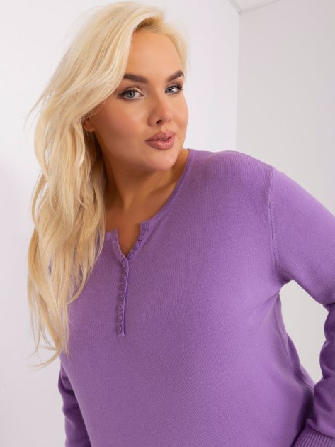 Sweter-PM-SW-PM-3897.06P-fioletowy