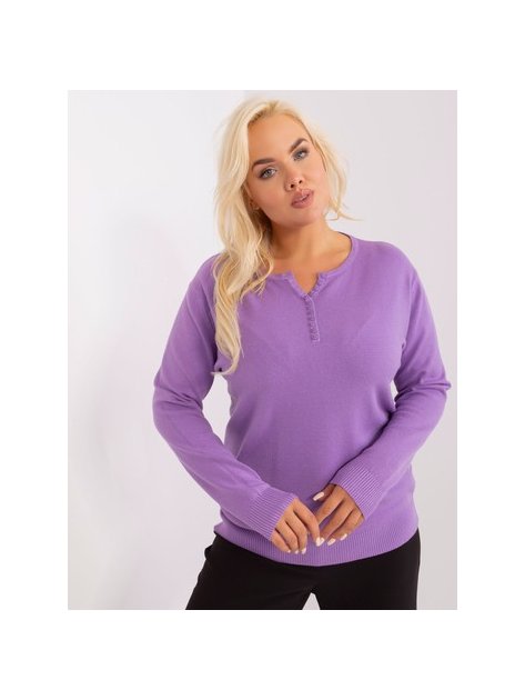 Sweter-PM-SW-PM-3897.06P-fioletowy