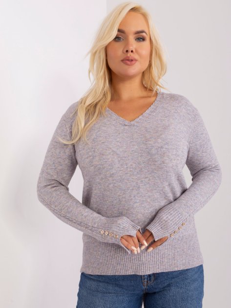 Sweter-PM-SW-PM-3817.07-szary