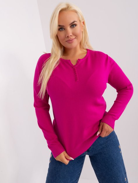 Sweter-PM-SW-PM-3897.06P-fuksjowy