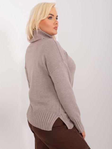 Sweter-PM-SW-PM-3681.05P-ciemny bezowy