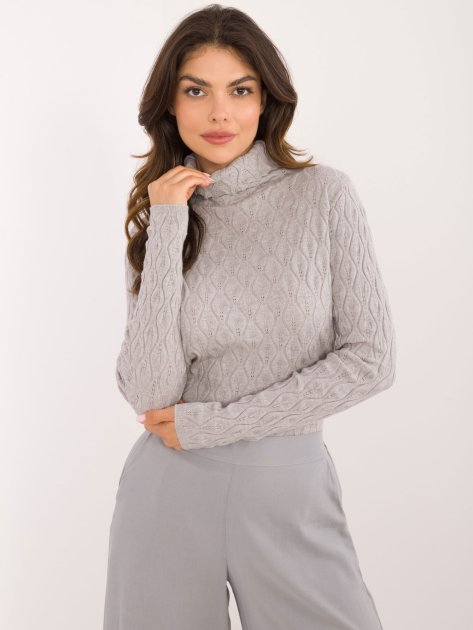 Sweter-AT-SW-2334-2.61-szary