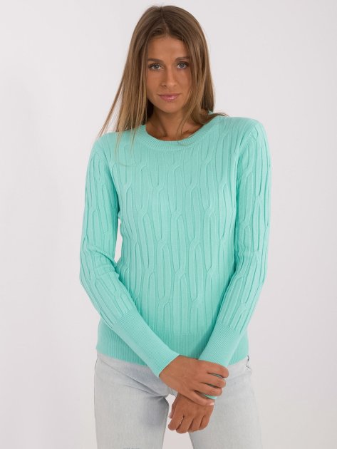 Sweter-AT-SW-2338-2.00-mietowy