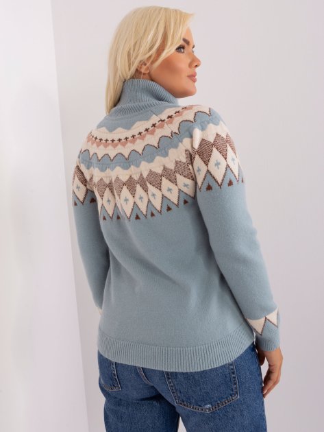 Sweter-PM-SW-PM839.26X-mietowy