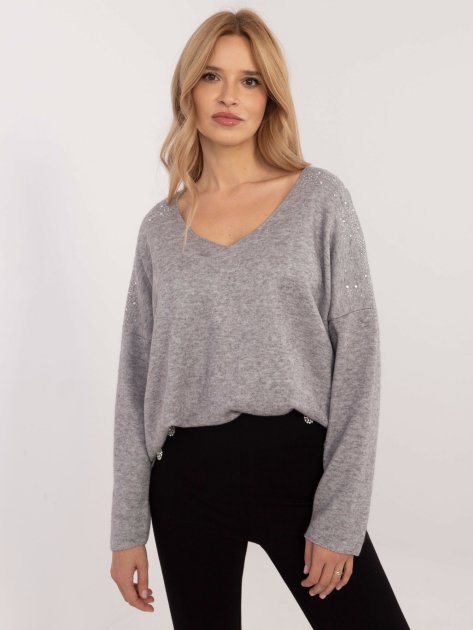 Sweter-DHJ-SW-17690.21-szary