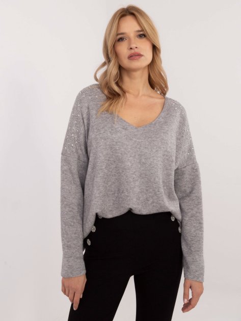 Sweter-DHJ-SW-17690.21-szary