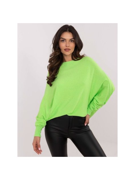 Sweter-DHJ-SW-8862.91-fluo zielony