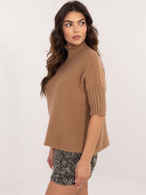 Sweter-IT-SW-0812.16X-camelowy